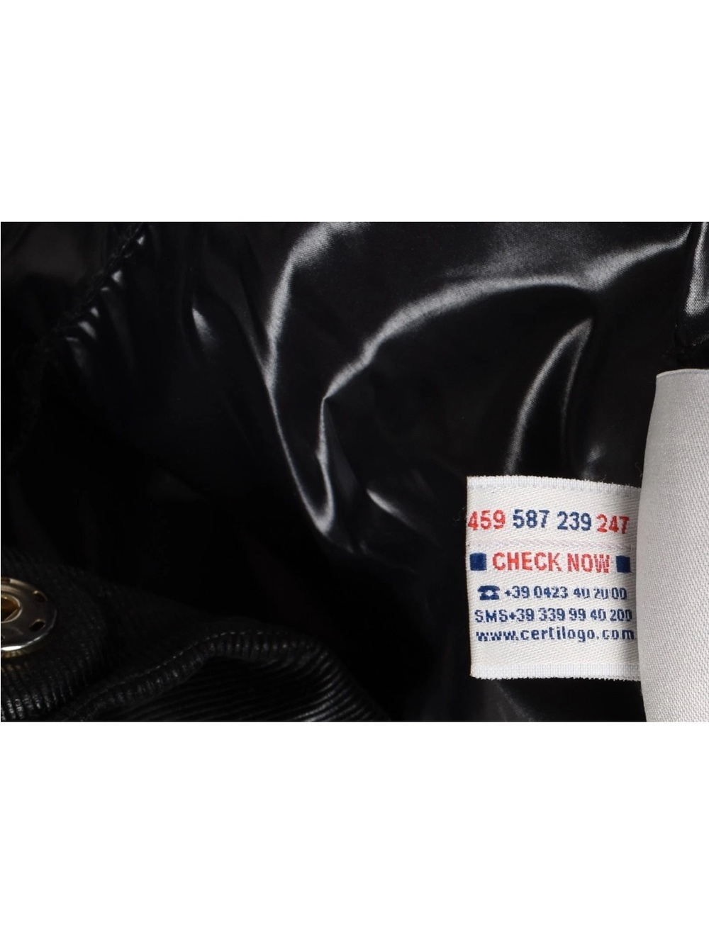 Moncler Premier Vintage “Juliette”Black Quilted & Down Coat with Fur Trim, Sz 3 - Picture 6 of 8